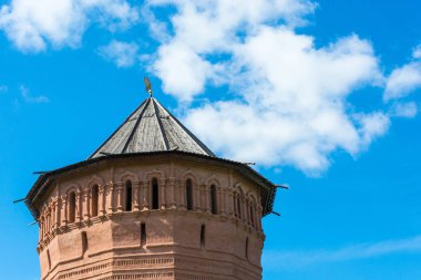 Suzdal Kremlin antik kuleleri. 
