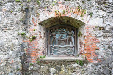 Orijinal metal kafes, Pitsunda, Abhazya. 