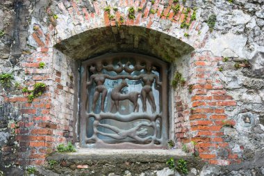 Orijinal metal kafes, Pitsunda, Abhazya. 