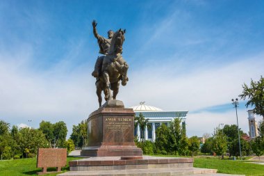 Anıt Amir Timur Taşkent, Özbekistan'a. 