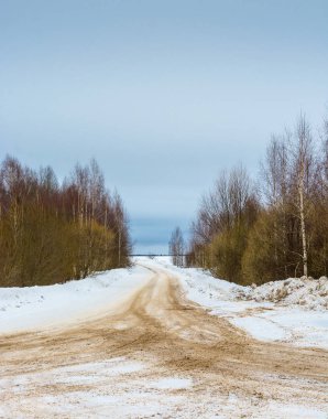 Dönüm orman yolları. 