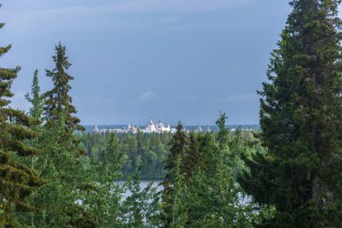 üstünde solovetsky Manastırı. 