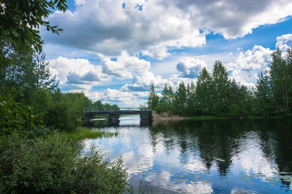Water landscape in Karelia. — Stock Photo, Image