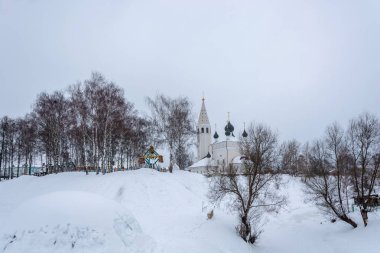 Kilisesi İsa'nın diriliş Vyatskoye Köyü, Yaroslavl bölgesi, Rusya.