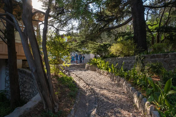 Yalta Crimea 2019 Casa Museo Del Escritor Ruso Antón Pavlovich —  Fotos de Stock