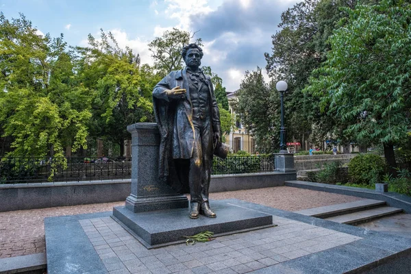 Monument to Alexander Pushkin - Russian poet and writer, 09/07/2 — Stock Photo, Image