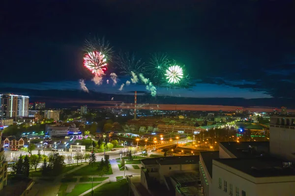 俄罗斯伊凡诺沃 2020年9月5日 向二战胜利纪念日致敬 图库图片