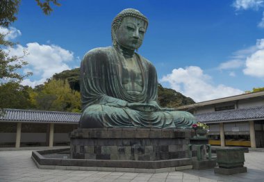 Daibutsu, büyük Buda heykeli Tokyo Japonya'nın dönüm noktası olduğunu.