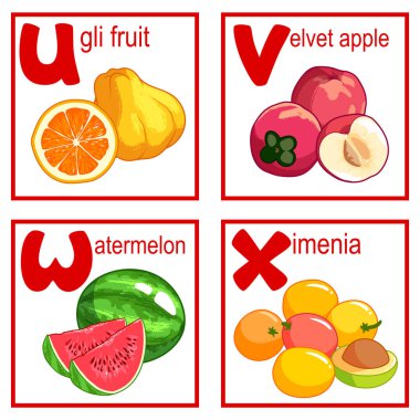 Download Abc Fruits Free Vector Eps Cdr Ai Svg Vector Illustration Graphic Art