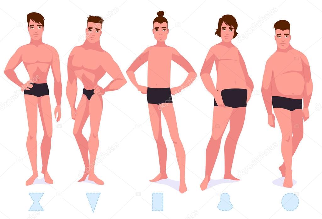different shape of body
