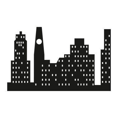 gri siyah vektör hous Icons set