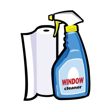 Püskürtme Tabancası Temizleyici Yeşil Sıvı Şeffaf Beyaz Plastik Şişe.