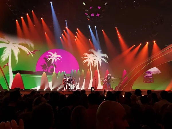 Finale de l'Eurovision 2017 sur la scène de l'Exhib International — Photo