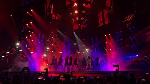 Eurovision in Ukraine, Kyiv. 05.13.2017. Editorial. Ruslana sins