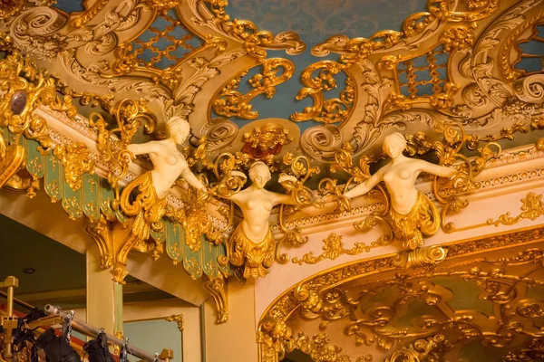 Editorial. Mayo de 2019. Venecia, Italia. Interior de La Fenice T — Foto de Stock