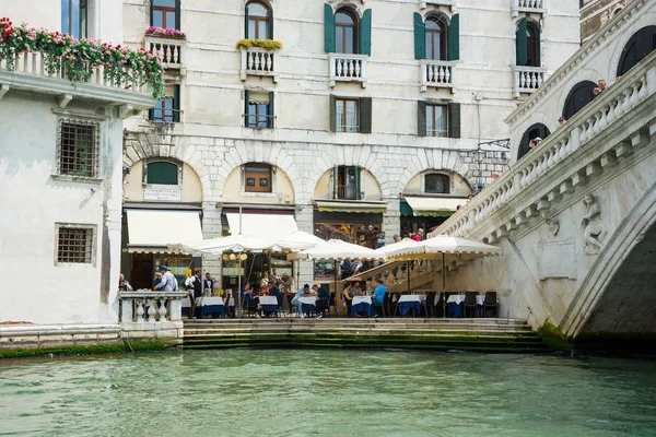 Editorial Mai 2019 Venise Italie Vue Grand Canal Pont Rialto — Photo