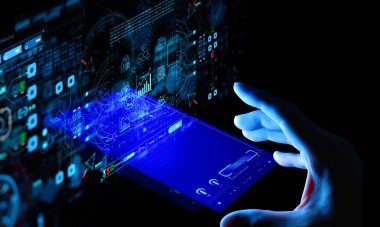 Kpi finansal grafikler ivedive grafik pazarlama panosu ile İş veri analizi süreç yönetimi ile el çalışma.