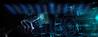 Teknik Destek ve Müşteri Hizmetleri İş Teknolojisi İnternet Ui ile el işi.