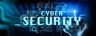 İş adamı Veri Koruması Siber Güvenlik Gizlilik İş Dünyası İnternet Teknolojisi Ui ile çalışıyor.