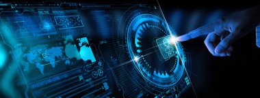 Teknik Destek ve Müşteri Hizmetleri İş Teknolojisi İnternet Ui ile el işi.