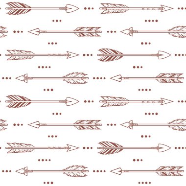 oklar Dikişsiz desen arka plan