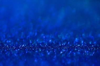 Klasik mavi şenlik bokeh, bulanık ve odaklanmamış.