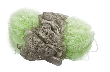 Bathroom accessories, shower utensils, care and hygiene items, ready to go to the shower