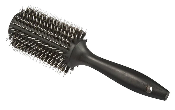 Haarwerkzeuge Schönheits Und Friseurkonzept Bürsten Oder Kämme Auf Weißem Hintergrund — Stockfoto
