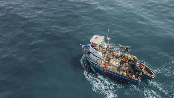 Callao Lima Pérou 2020 Pêcheur Sur Les Côtes Callao 2020 — Photo