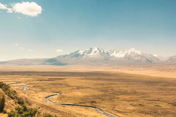 Красивые Горные Ландшафты Cordillera Huayhuash Peru South America — стоковое фото