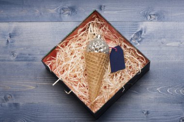 Renkli Noel veya Yeni Yıl dekorasyonu