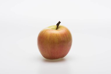 Elma beyaz üzerine izole