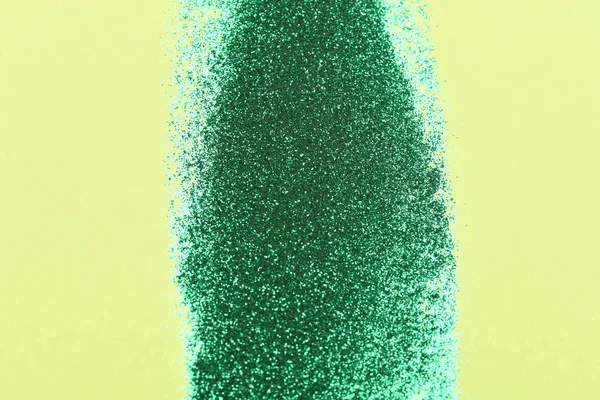 녹색 반짝이 스파클 — 스톡 사진