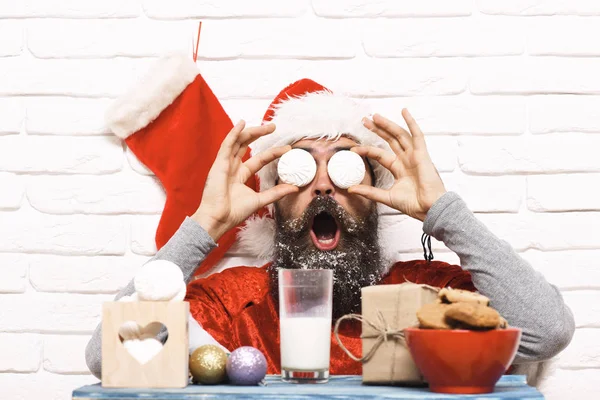 Hipster Babbo Natale — Foto Stock