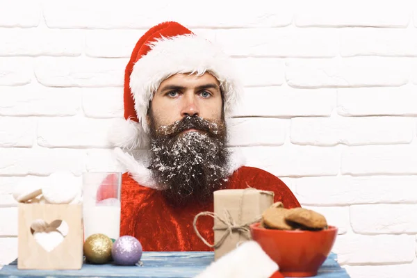 Hipster Babbo Natale — Foto Stock