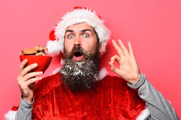 Hipster Babbo Natale — Foto Stock
