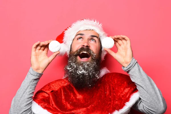 Hipster Babbo Natale — Foto Stock