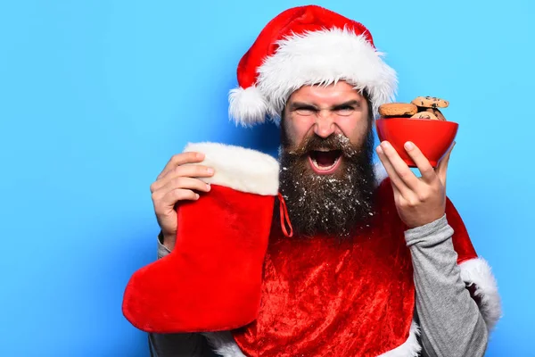 Hipster Babbo Natale — Foto Stock