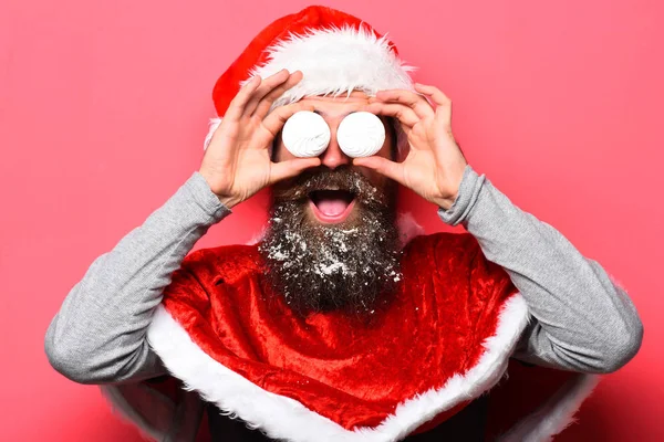 Hipster Santa Claus — Stockfoto