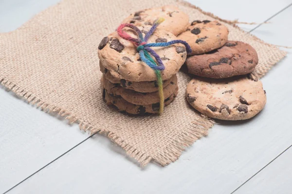 Biscoitos de chocolate — Fotografia de Stock