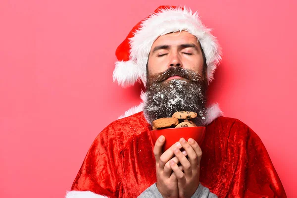 Hipster Papai Noel — Fotografia de Stock