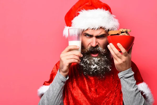 Hipster Babbo Natale — Foto Stock