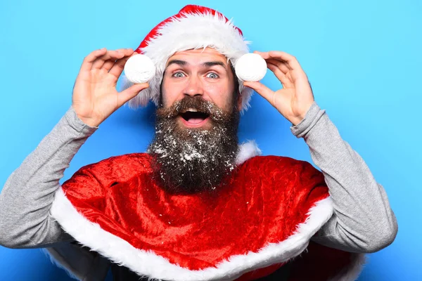 Hipster Papai Noel — Fotografia de Stock