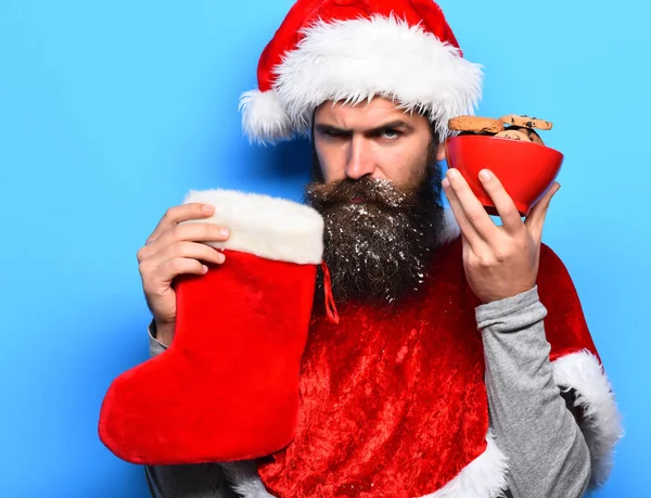 Hipster Babbo Natale — Foto Stock