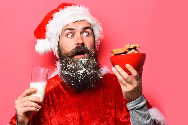 Hipster Babbo Natale — Foto Stock