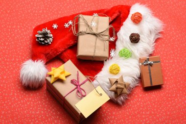 Renkli Noel veya Yeni Yıl dekorasyonu