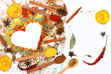 kaşık baharatlı kokulu baharat