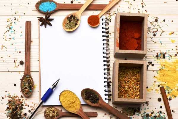 Aromatic colorful spices — Stock Photo, Image