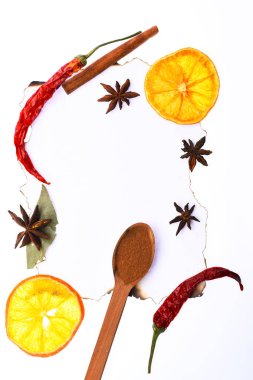 kaşık baharatlı kokulu baharat