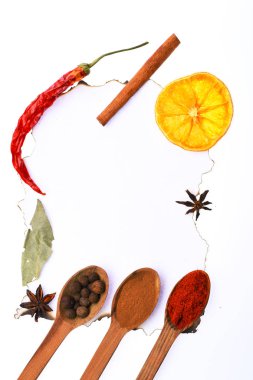 kaşık baharatlı kokulu baharat